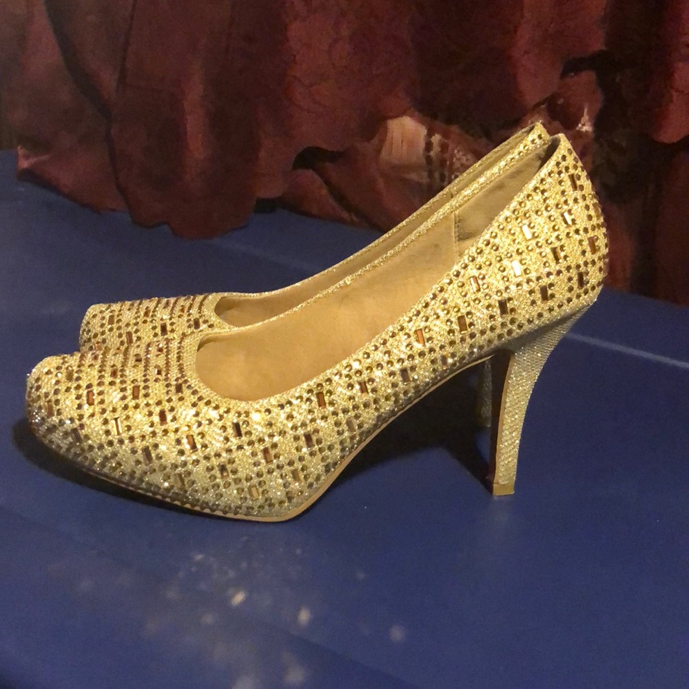 Shimmery Heels
